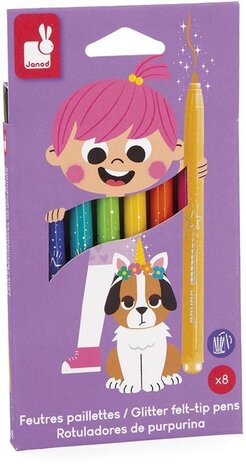 Janod Janod | Colo | Viltstift met glitter