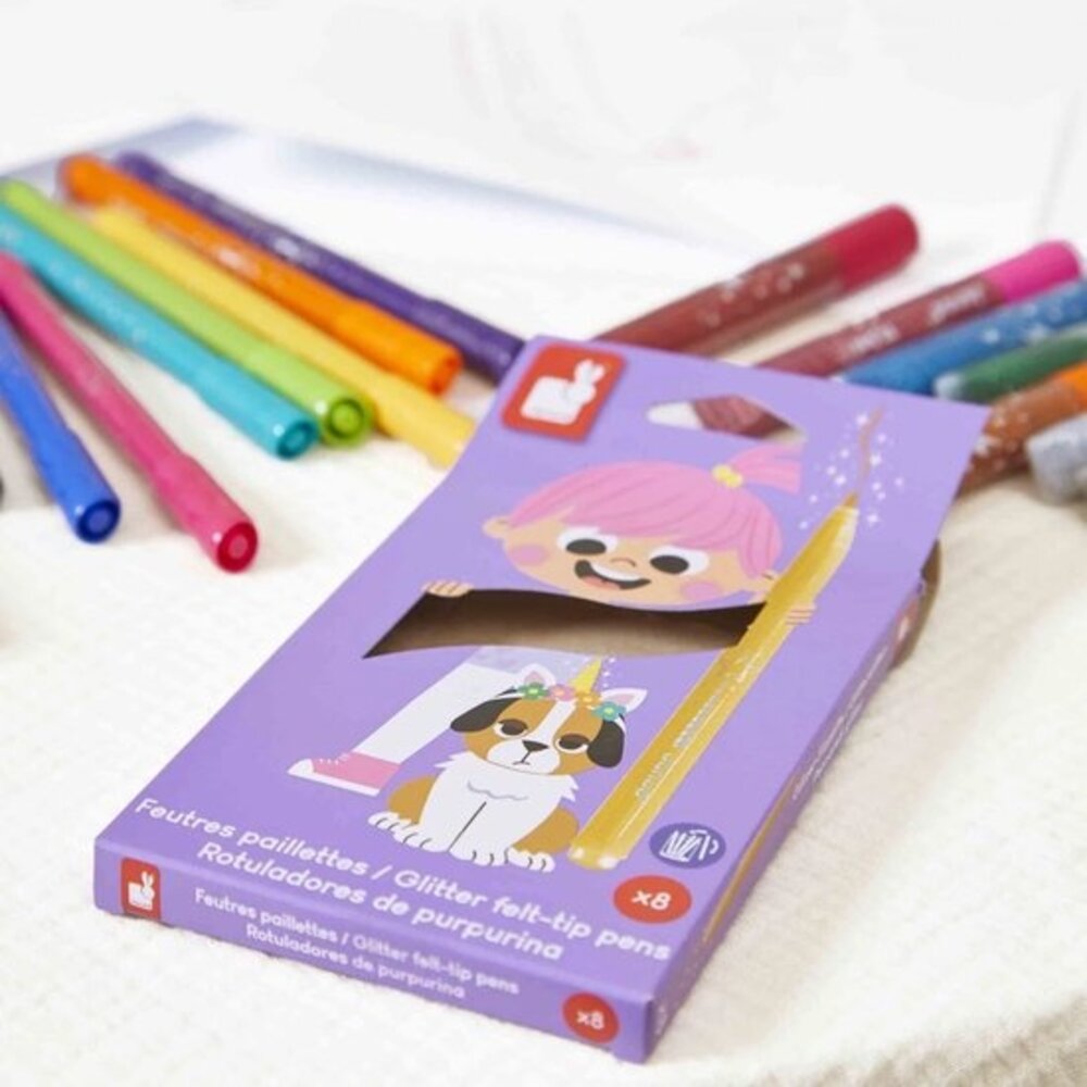 Janod Janod | Colo | Viltstift met glitter