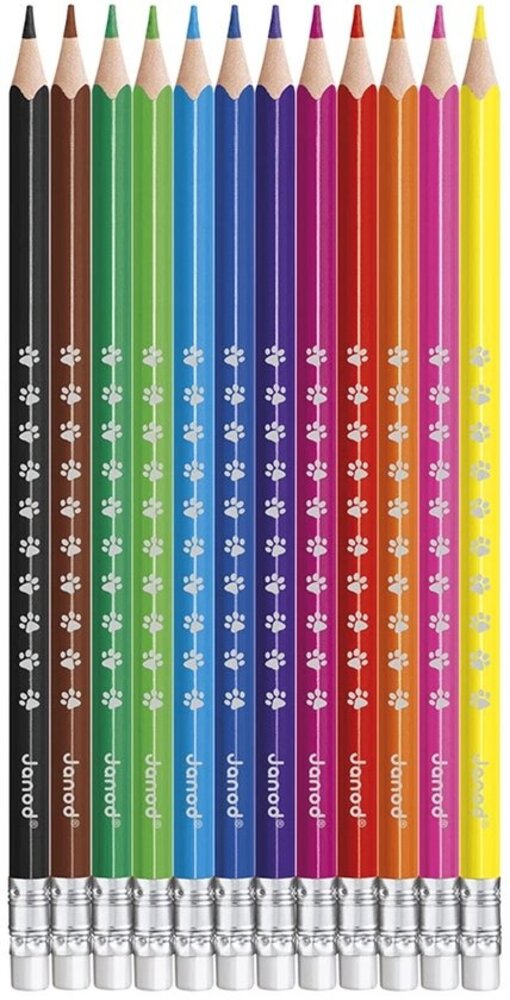 Janod Janod | Colo | Wisbare gekleurde potloden