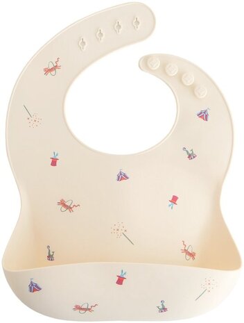 Mushie Mushie | Silicone bib | Circus