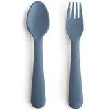 Mushie Mushie | Fork & Spoon | Twilight Blue Mushie Mushie | Fork & Spoon | Twilight Blue