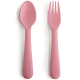 Mushie Mushie | Fork & Spoon | Dusty Rose Mushie Mushie | Fork & Spoon | Dusty Rose