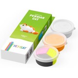 Hey Clay Hey Clay | Fluffy Pets Perzische Cat | Boetseerklei Hey Clay Hey Clay | Fluffy Pets Perzische Cat | Boetseerklei