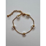 By Melo By Melo | Armbandje Flower | Wit By Melo By Melo | Armbandje Flower | Wit