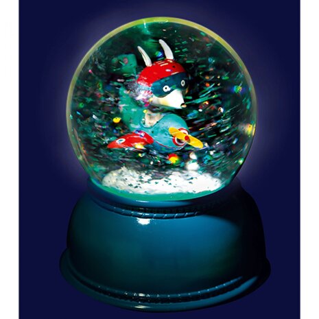 Djeco Djeco | Sneeuwbol Nachtlamp | Vliegtuig