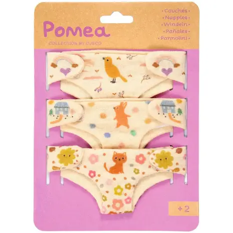 Djeco Djeco | Pomea | Poppenluiers Nappies 3 stuks