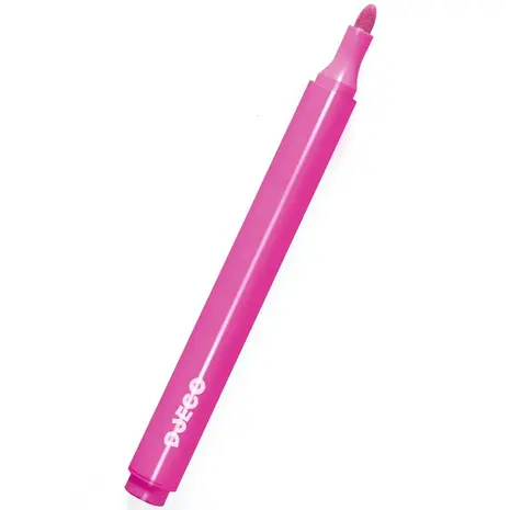 Djeco Djeco | Stiften 80's | Opaque markers 6 stuks