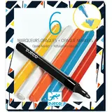Djeco Djeco | Stiften Street Art | Opaque markers 6 stuks