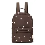 Studio Noos Studio Noos | Puffy Midi Backpack | Brown Hearts Studio Noos Studio Noos | Puffy Midi Backpack | Brown Hearts