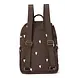 Studio Noos Studio Noos | Puﬀy Midi Backpack | Brown Hearts