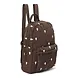 Studio Noos Studio Noos | Puﬀy Midi Backpack | Brown Hearts