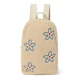 Studio Noos Studio Noos | Teddy Mini Backpack | Ecru Flower Heart Studio Noos Studio Noos | Teddy Mini Backpack | Ecru Flower Heart