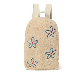 Studio Noos Studio Noos | Teddy Mini Backpack | Ecru Flower Heart
