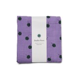 Studio Noos Studio Noos | Swaddle Print Large | Purple Clover Studio Noos Studio Noos | Swaddle Print Large | Purple Clover