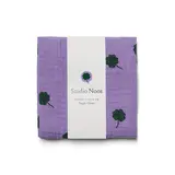 Studio Noos Studio Noos | Swaddle Print Medium | Purple Clover Studio Noos Studio Noos | Swaddle Print Medium | Purple Clover
