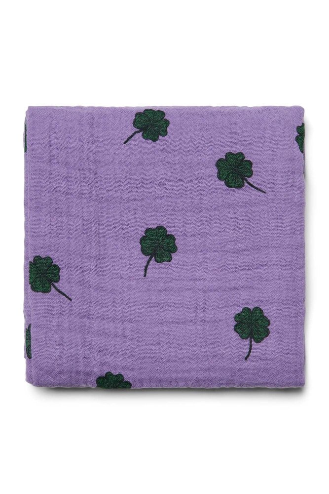 Studio Noos Studio Noos | Swaddle Print Medium | Purple Clover