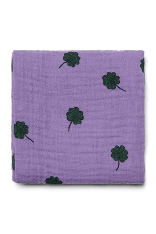 Studio Noos Studio Noos | Swaddle Print Medium | Purple Clover