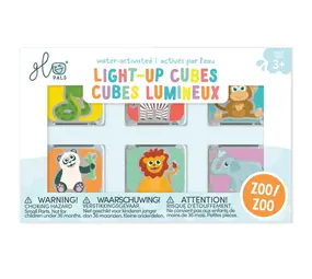 Glo pals Glo Pals | 6 pack cubes | Zoo Glo pals Glo Pals | 6 pack cubes | Zoo