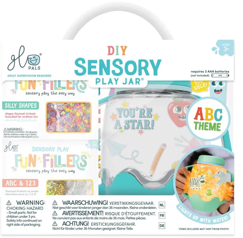 Glo pals Glo Pals | DIY Jarset | Blue ABC