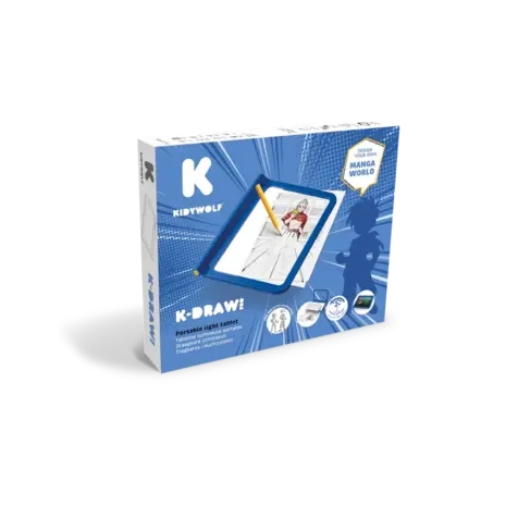 Kidywolf Kidywolf | Kidydraw Pro | Mobiele en lichtgevende tablet | Blauw