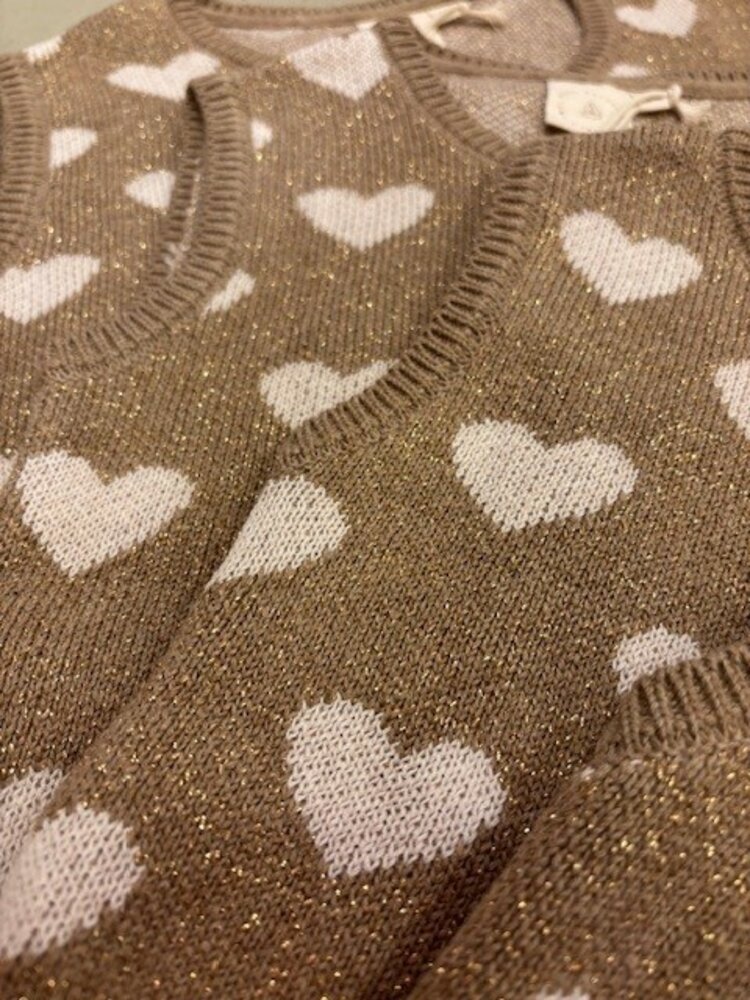 Navy Natural Navy Natural | Mikki Gillet Hearts | Glitter