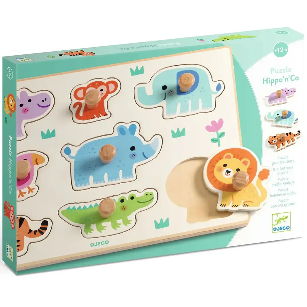 Djeco Djeco | Puzzel | Hippo'N'Co