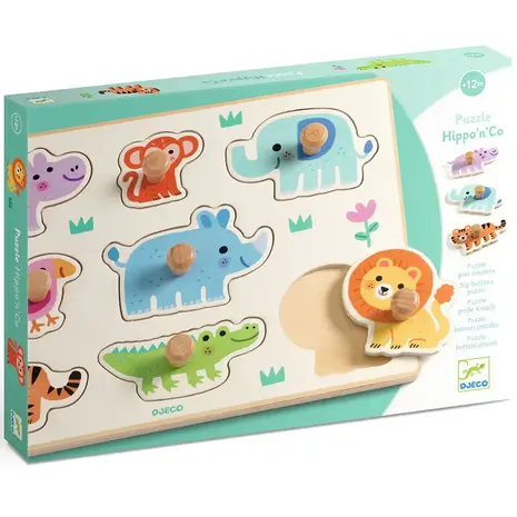 Djeco Djeco | Puzzel | Hippo'N'Co