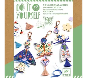 Djeco Djeco | Knutselset | Sleutelhangers maken | Vlinders