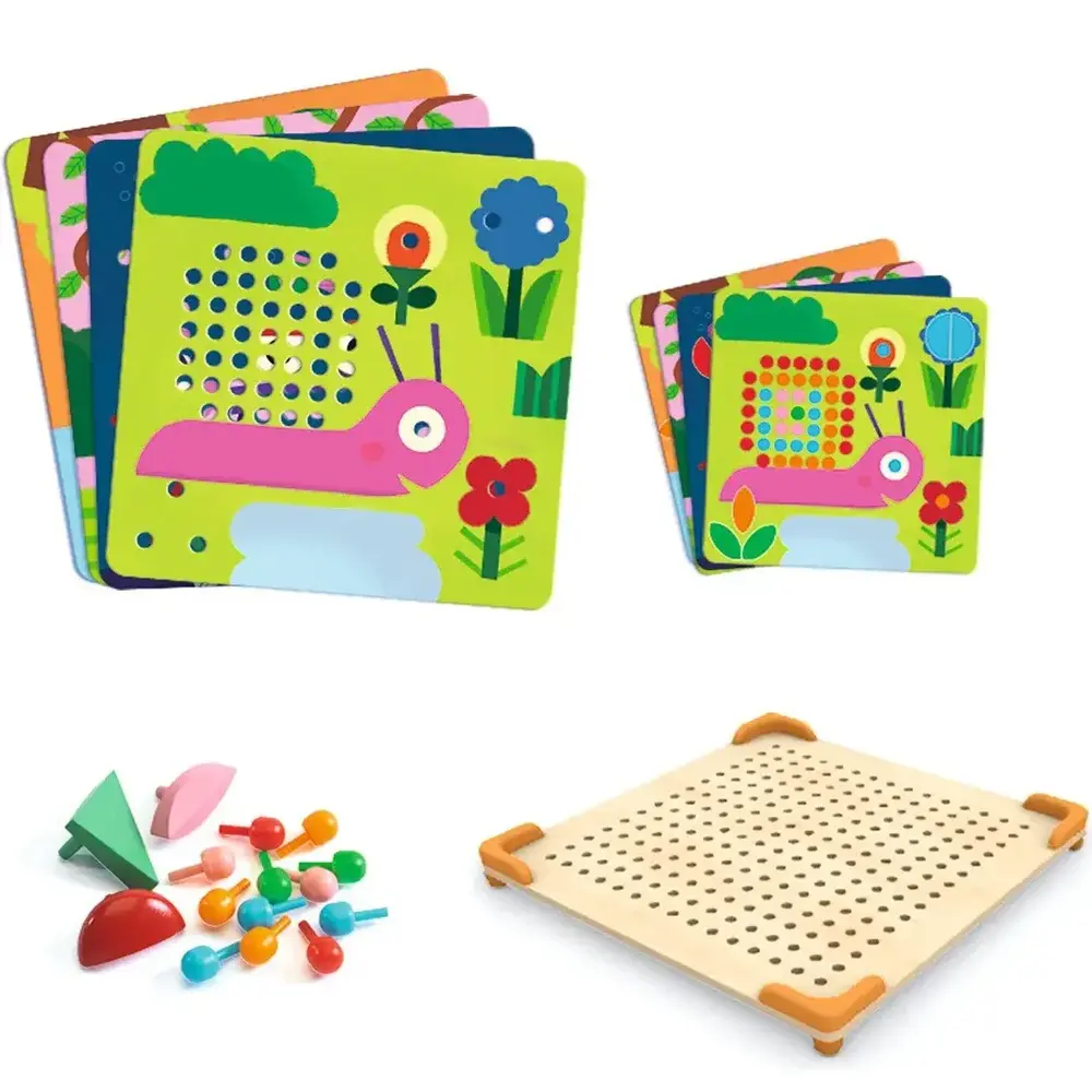 Djeco Djeco | Mozaïekpuzzel Mini Animo