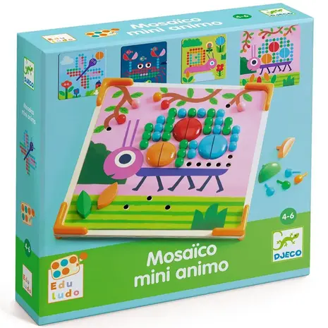 Djeco Djeco | Mozaïekpuzzel Mini Animo