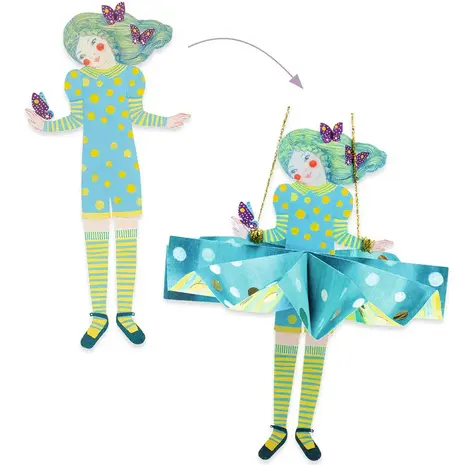 Djeco Djeco | Knutselset jurken vouwen