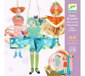 Djeco Djeco | Knutselset jurken vouwen