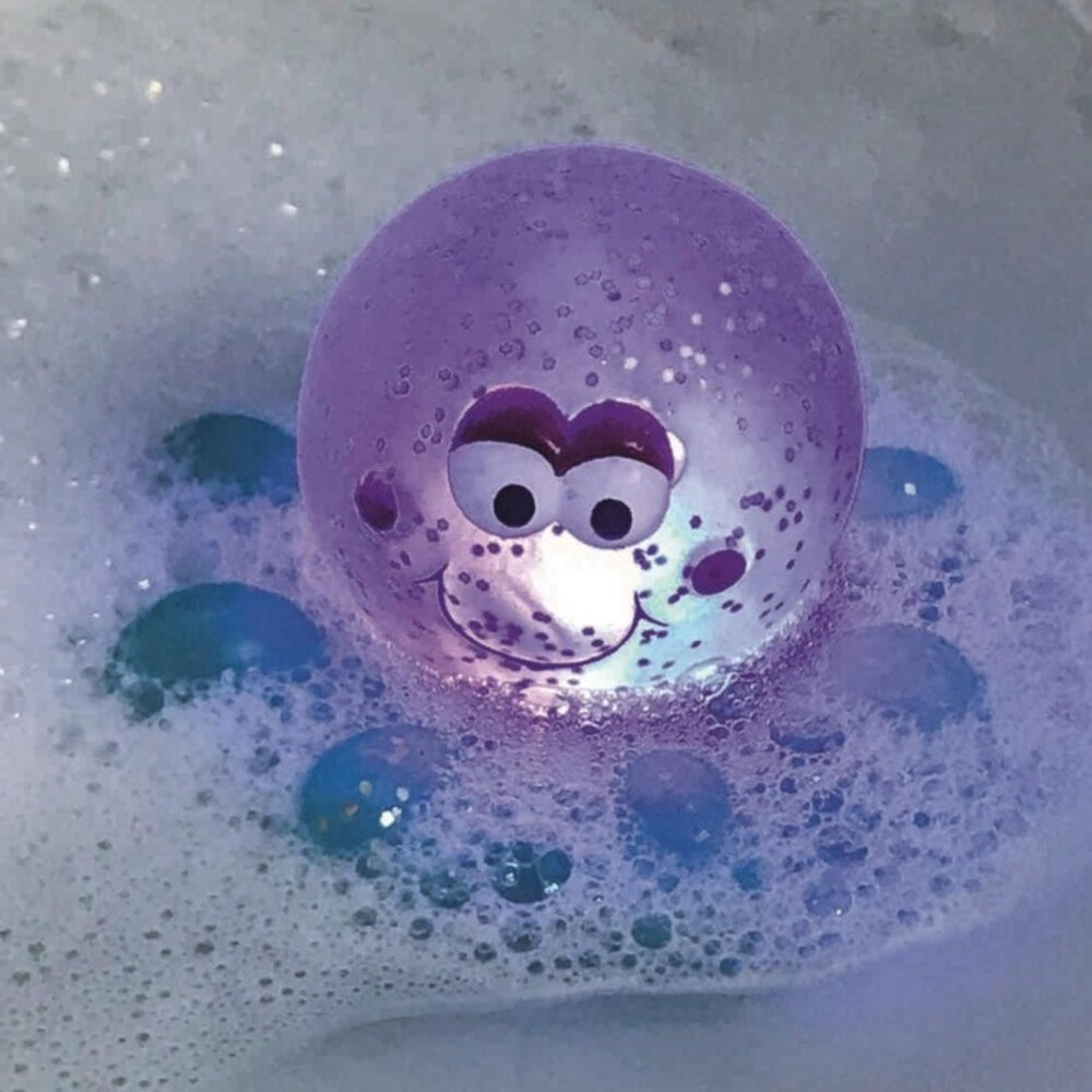 Moses Moses | Lichtgevende bad octopussen glitter