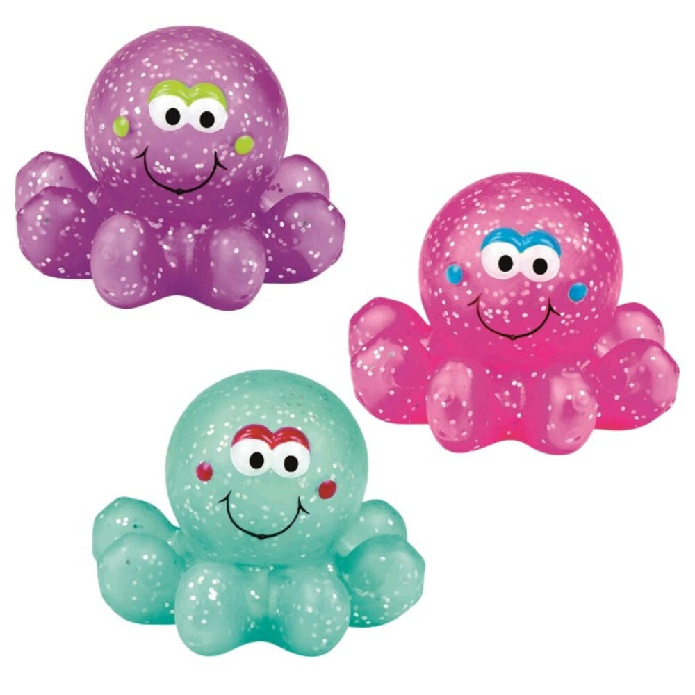 Moses Moses | Lichtgevende bad octopussen glitter
