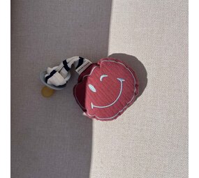 Atelier Pomme Atelier Pomme | Pacifier Cloth | Pomme | Burgundy Boo Atelier Pomme Atelier Pomme | Pacifier Cloth | Pomme | Burgundy Boo