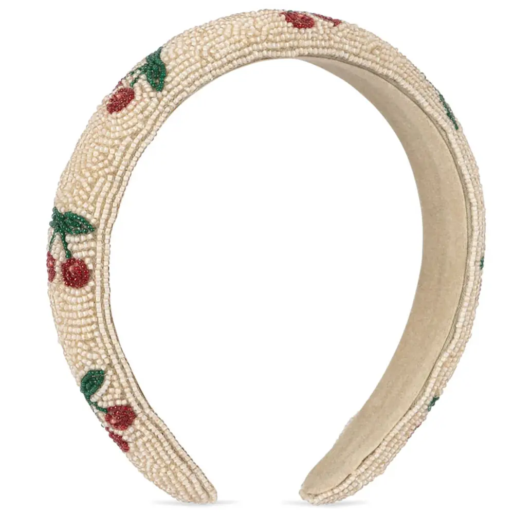 Konges Sløjd Konges Sløjd | Beaded Hairbrace Display 12 Pcs | Multi