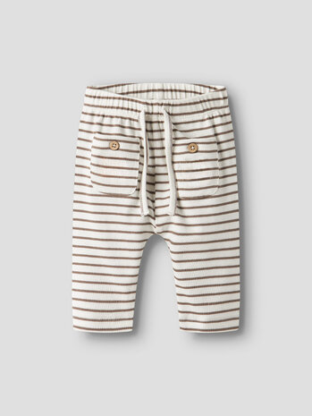 Lil ' Atelier Lil ' Atelier | NBMTONTO TOR LOOSE PANT LIL | Coconut Milk
