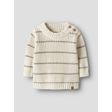 Lil ' Atelier Lil ' Atelier | NBMEMLEN LS KNIT STRIPE LIL | Coconut Milk STRIPE Lil ' Atelier Lil ' Atelier | NBMEMLEN LS KNIT STRIPE LIL | Coconut Milk STRIPE