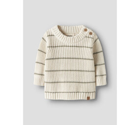 Lil ' Atelier Lil ' Atelier | NBMEMLEN LS KNIT STRIPE LIL | Coconut Milk STRIPE Lil ' Atelier Lil ' Atelier | NBMEMLEN LS KNIT STRIPE LIL | Coconut Milk STRIPE