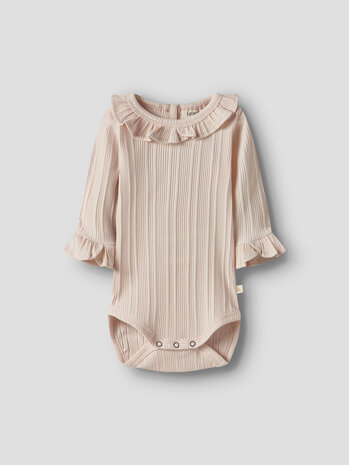 Lil ' Atelier Lil ' Atelier | NBFTANSY LS SLIM BODY LIL | Novelle Peach
