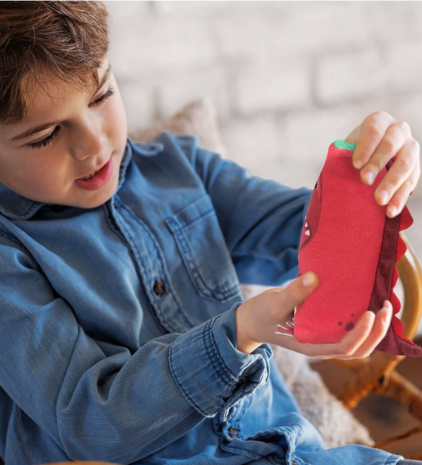 Moses Moses | Fluweelzachte dino gladjanus omkeerdiertje