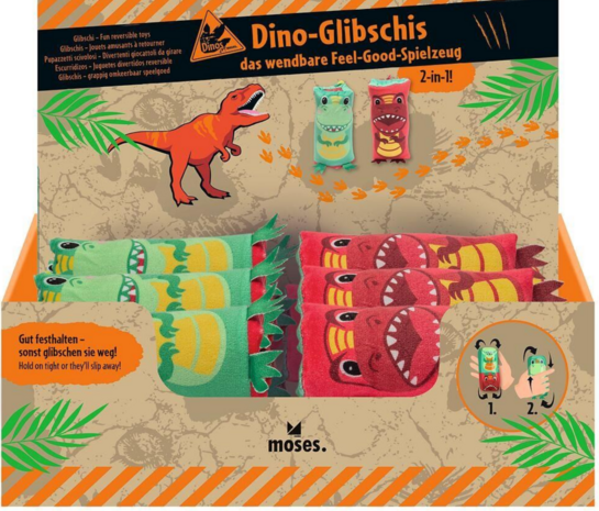 Moses Moses | Fluweelzachte dino gladjanus omkeerdiertje