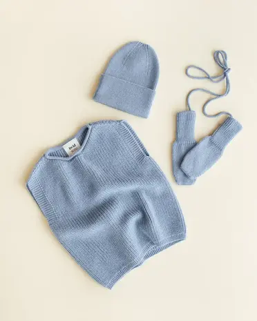 Hvid Hvid | Mittens | Light Blue