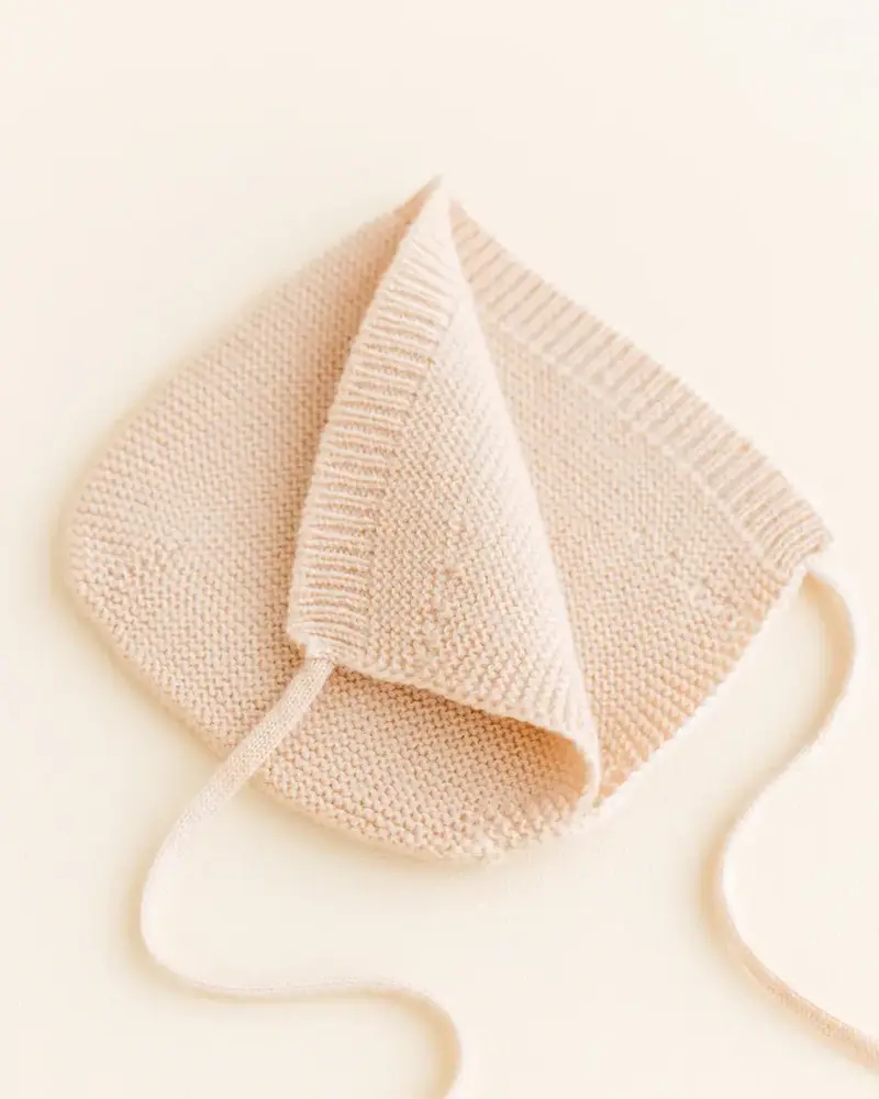 Hvid Hvid | Bonnet Newborn | Oat