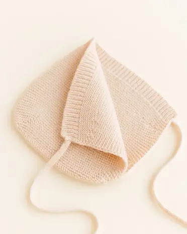 Hvid Hvid | Bonnet Newborn | Oat