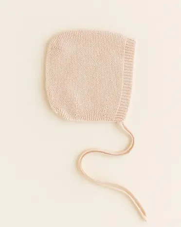Hvid Hvid | Bonnet Newborn | Oat