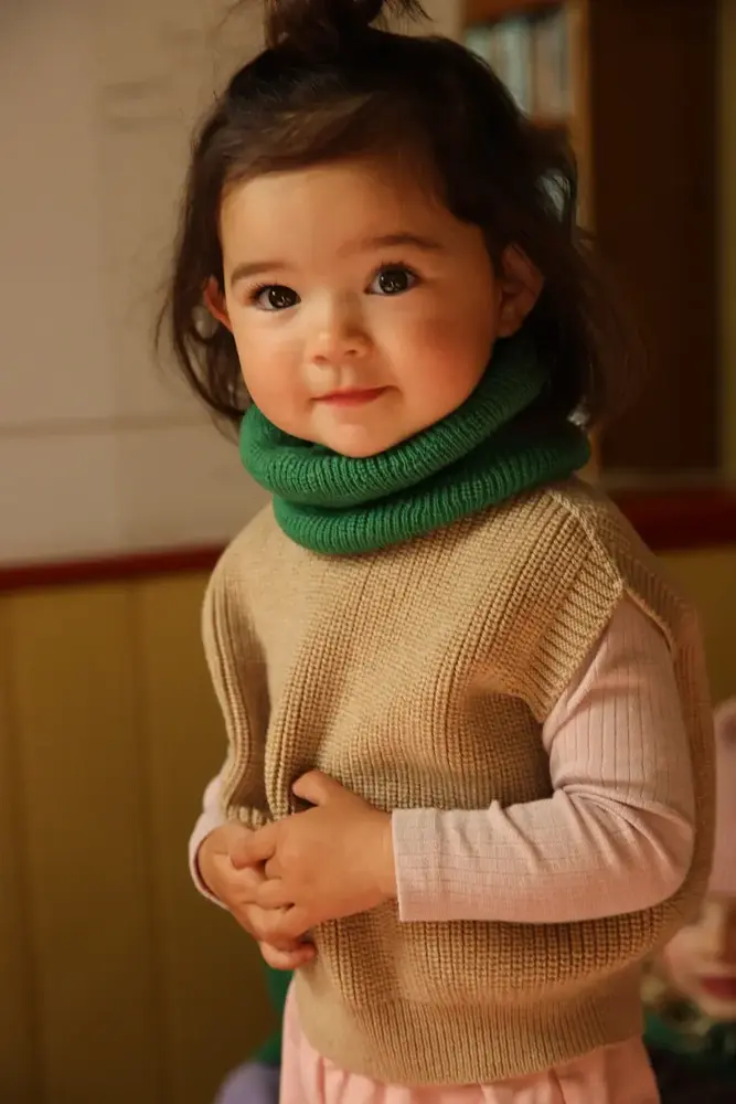 Hvid Hvid | Tube Scarf Gigi | Grass