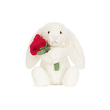 Jellycat Jellycat | Cream Bunny With Rose Jellycat Jellycat | Cream Bunny With Rose