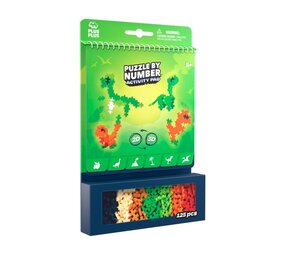 Plus Plus Plus - Plus | Activity Pad 125 stuks | Dinosaurus Plus Plus Plus - Plus | Activity Pad 125 stuks | Dinosaurus