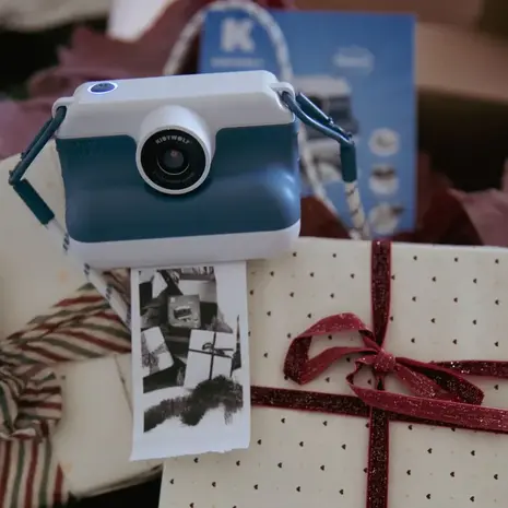 Kidywolf Kidywolf | K-PRINT | Camera met thermische printer | Blauw